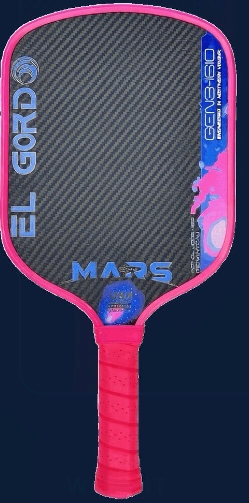 Mars El Gordo pickleball paddle, front face