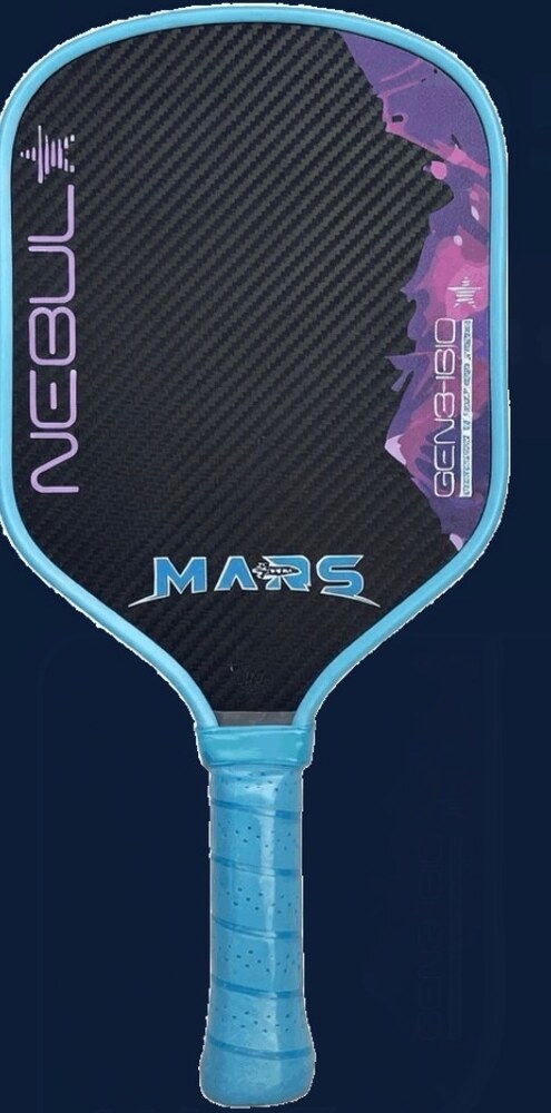 Mars Nebula pickleball paddle, front face