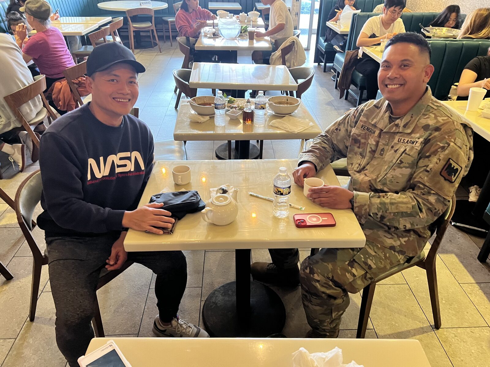 Master Sergeant Ronnie Vengua in U.S. Army uniform